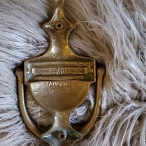 Solid Brass Door Knocker